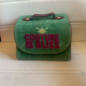 Vintage Juicy Couture makeup cosmetic or jewelry case